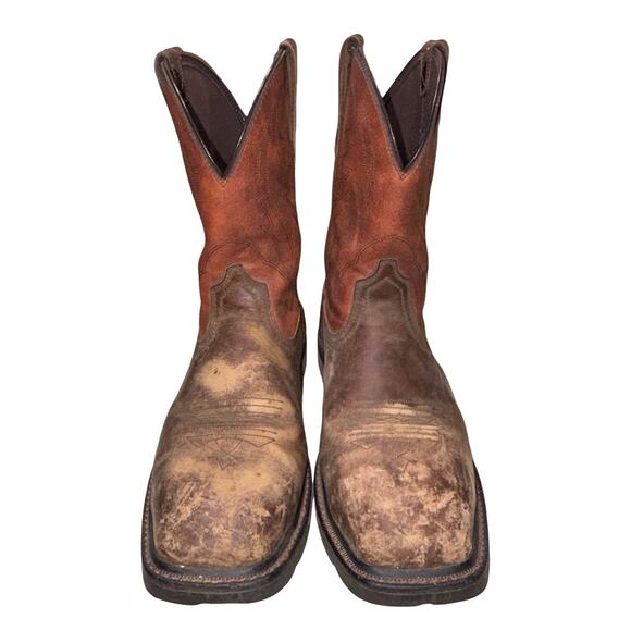 ARIAT Brown Leather Cowboy Western Boots   Size: 10 EE Men\'s main image 4